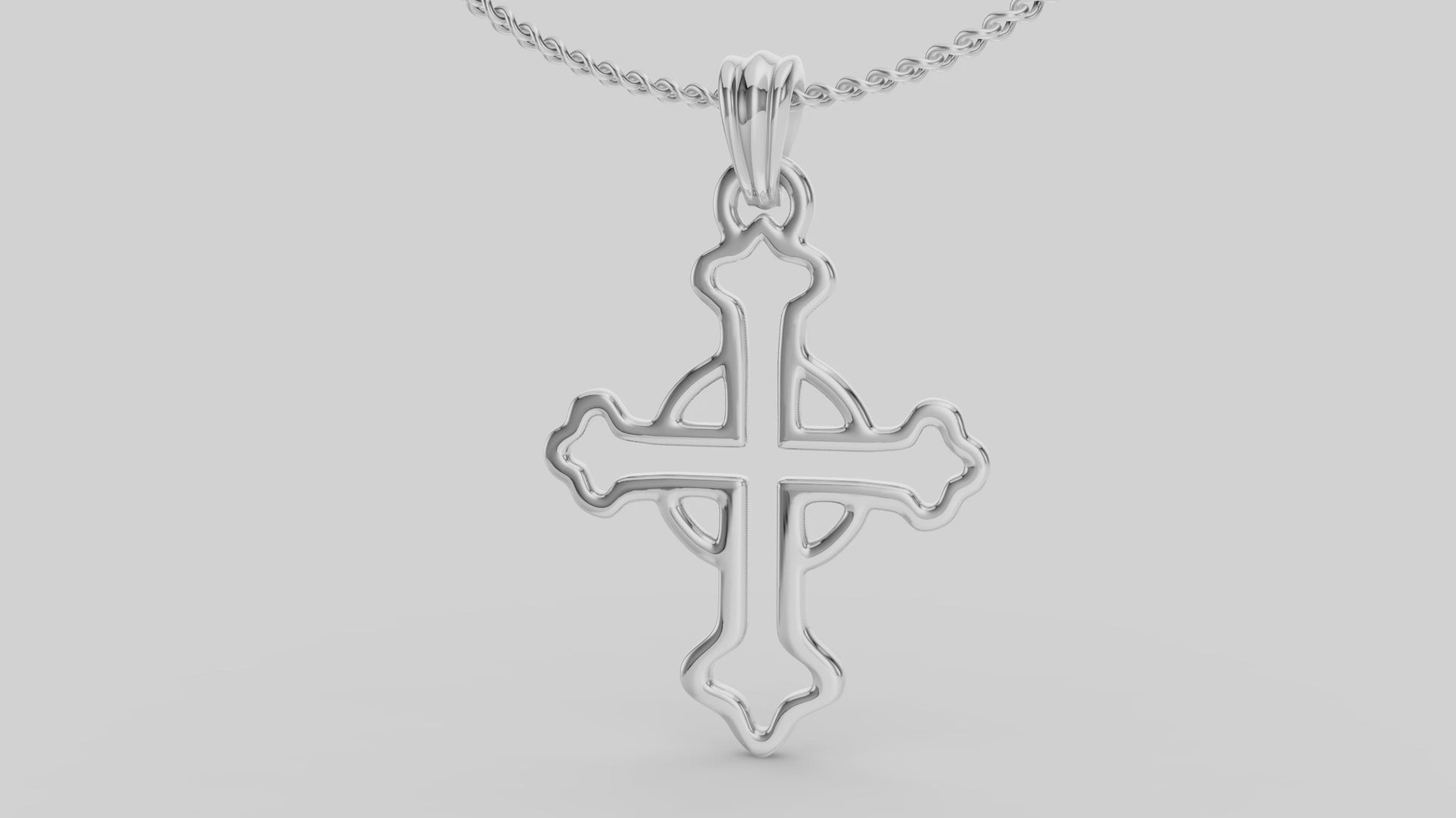 Colgante Cruz Trinidad