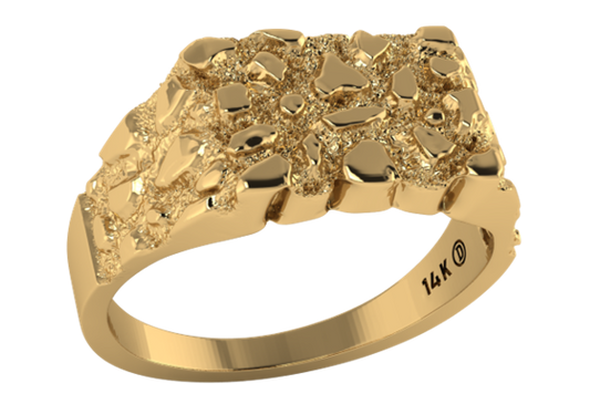 Anillo de Caballero Nugget