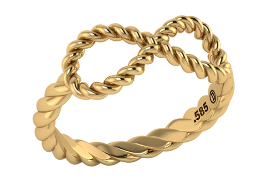 Corned Infinity Ring