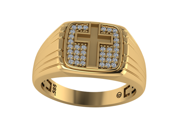 Anillo de Caballero Destello Celestial