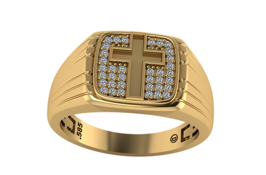 Anillo de Caballero Destello Celestial