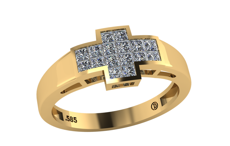 Anillo Cruz de Princesas