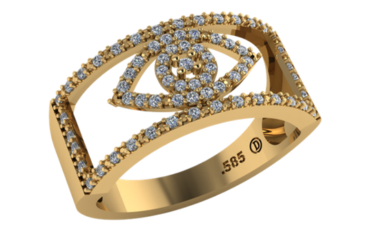 Turkish Eye Ring