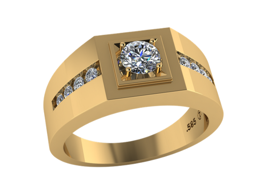 Anillo de Sello Moderno